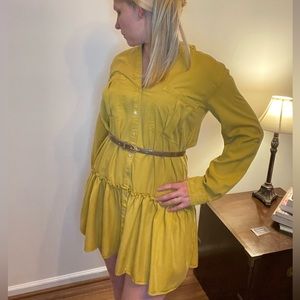 Zara Ruffle Tunic Dress